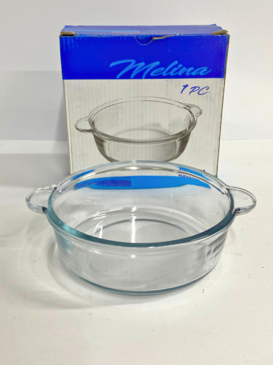 1pcs Round Donga set,Glass Serving Bowl 7*6 inches