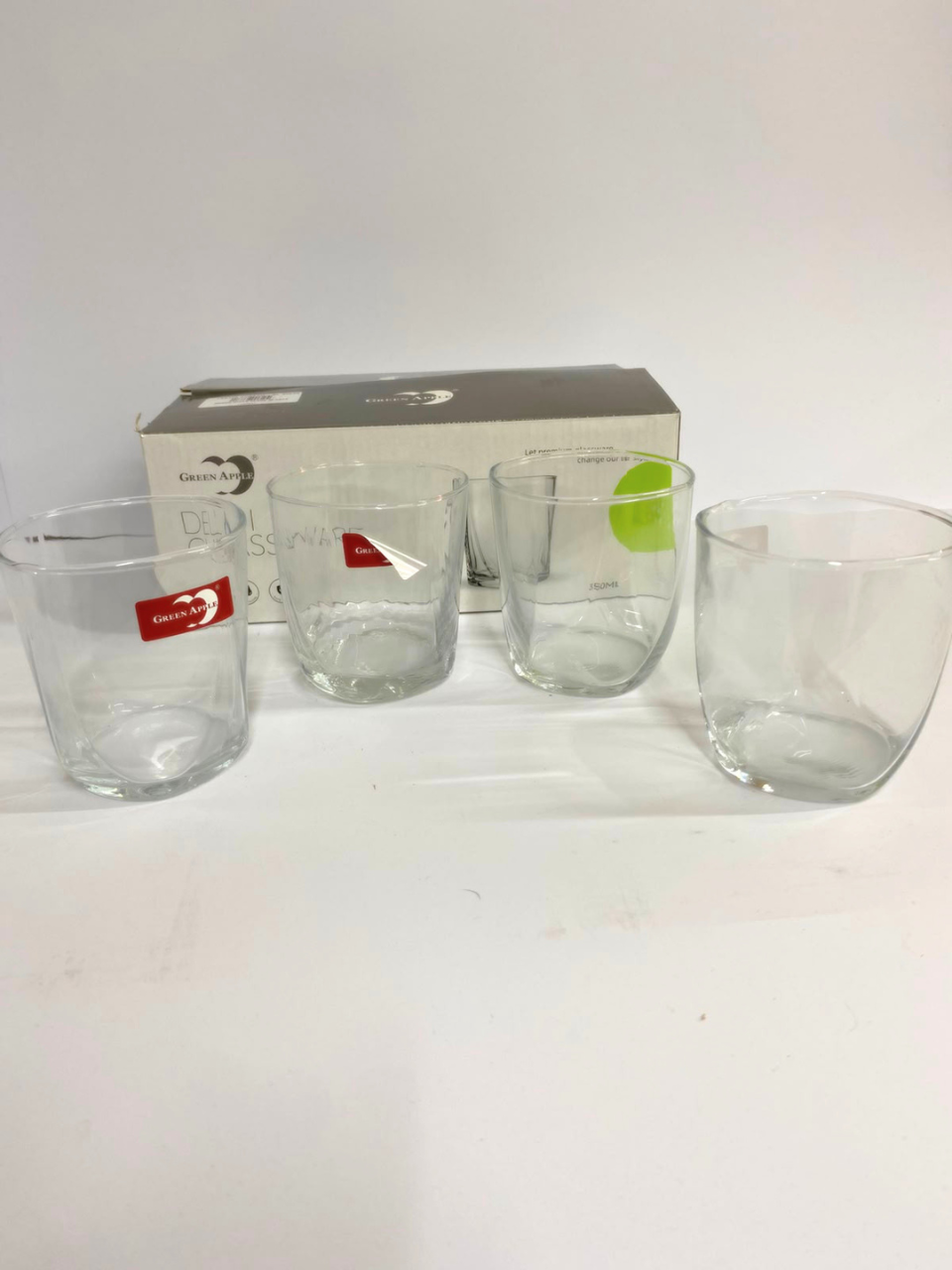 Green apple Deli Glassware 6 PCs glass set