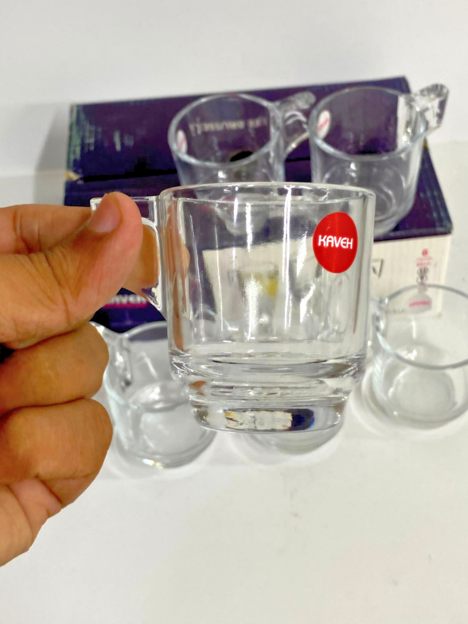 6pc set Qawah & Coffee Shots Glass
