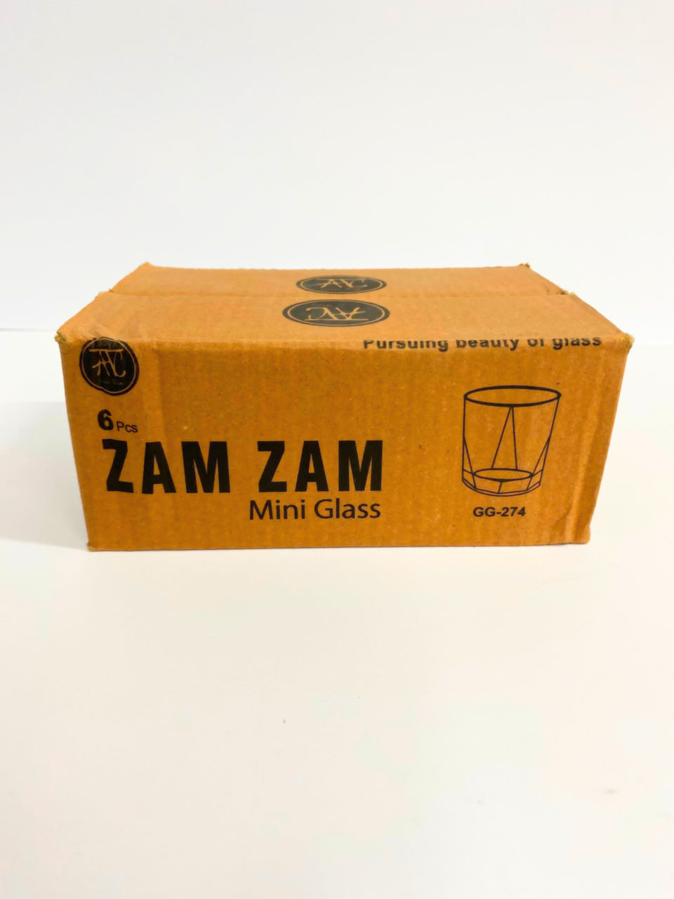 Zamzam Glass 6pcs set