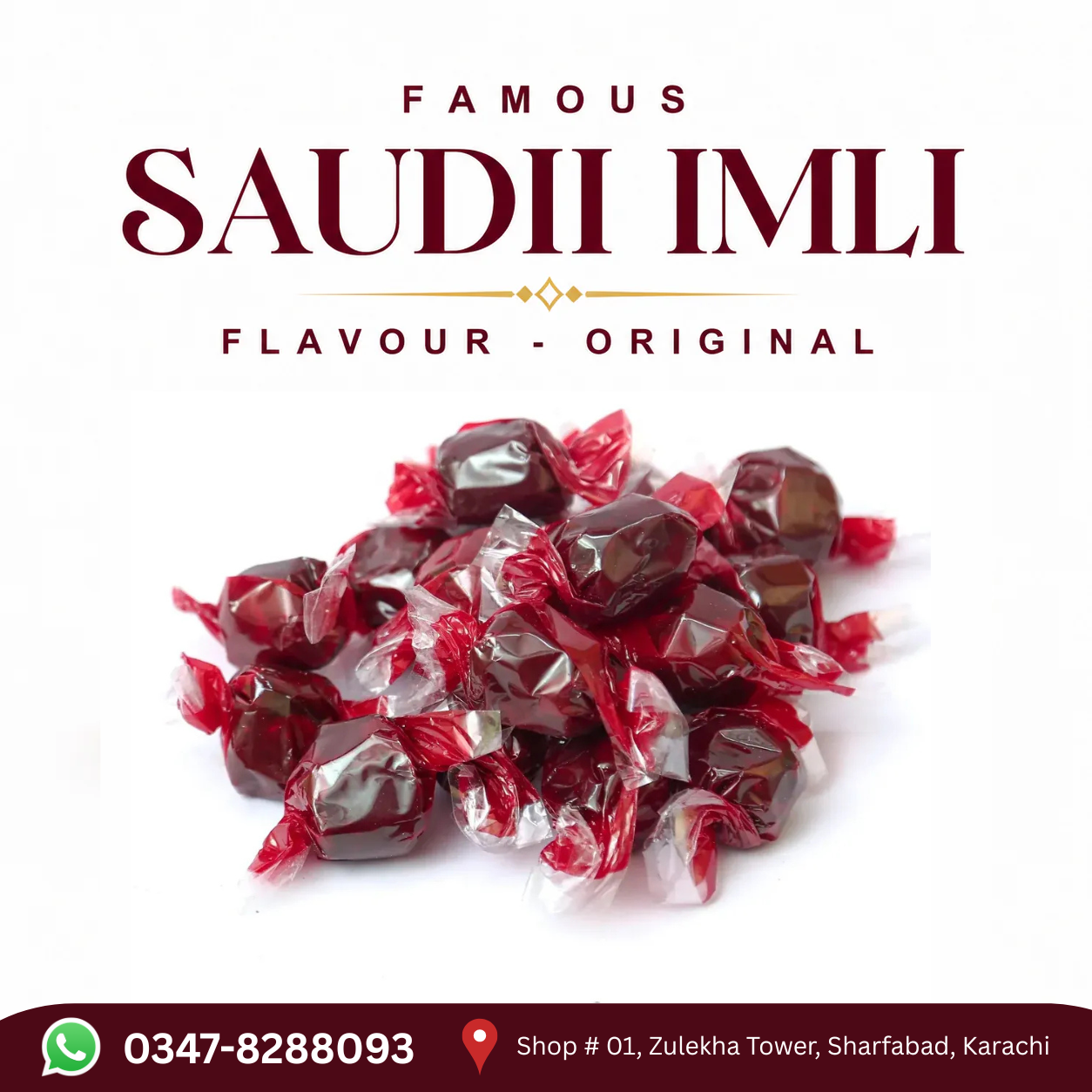SAUDI IMLI CANDY - RED