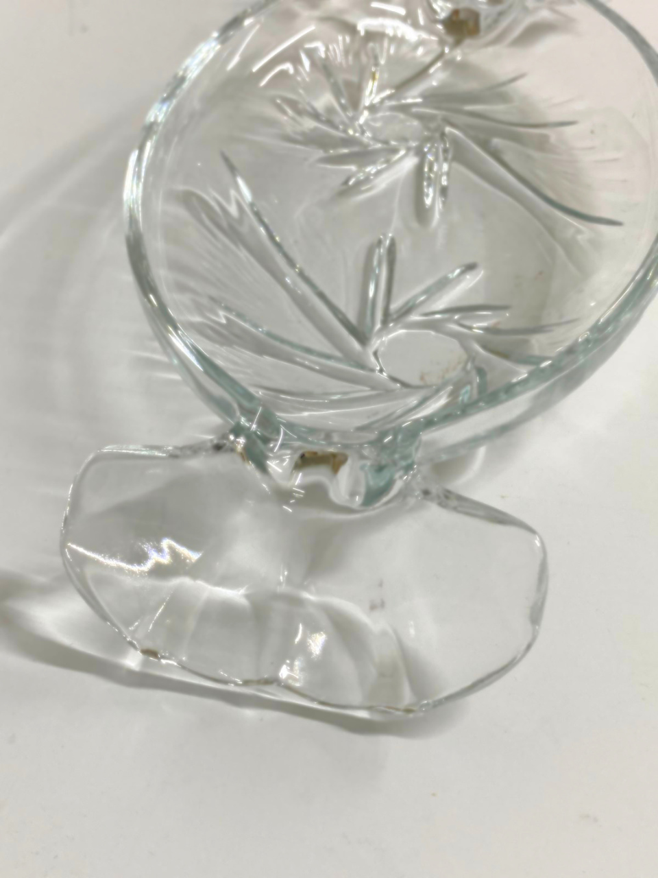Glass Candy Shaped Serving Tray - Unique Glassware for Dining & Serving