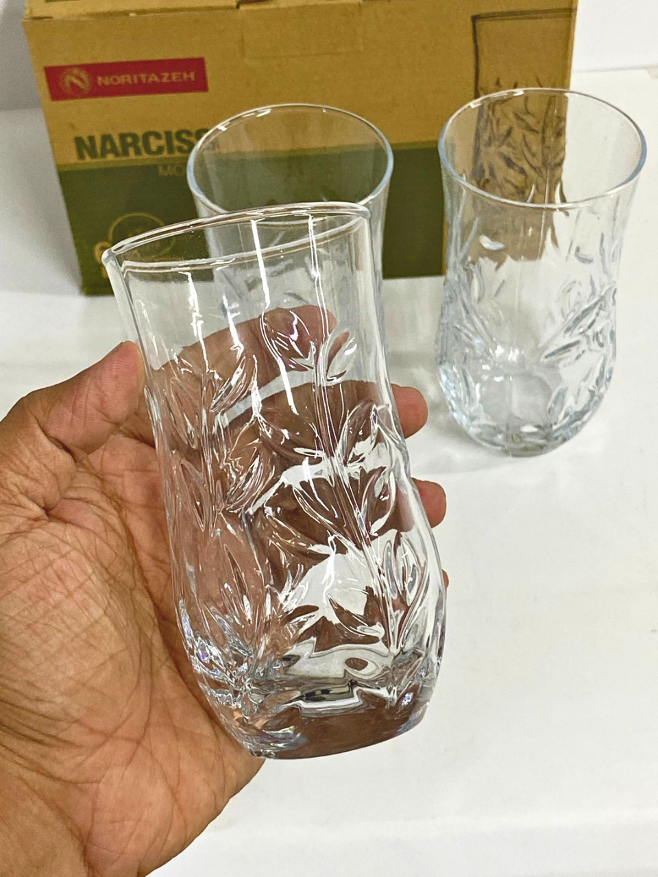 Noritazeh Narciss 6-Piece Glass Set – 370ml