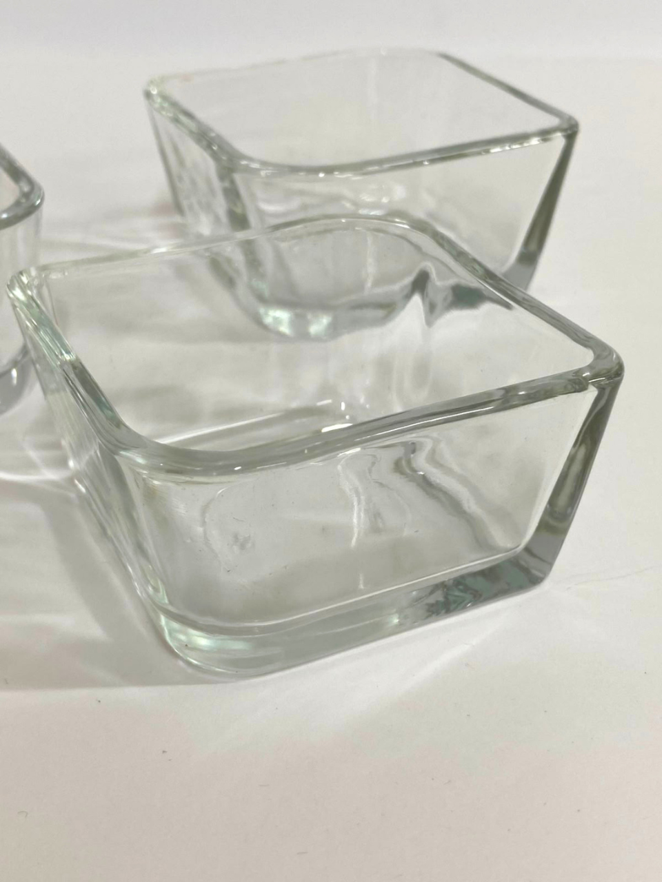 Mini Sauce + salad Bowls , 3+1 Small Glass Bowl Set