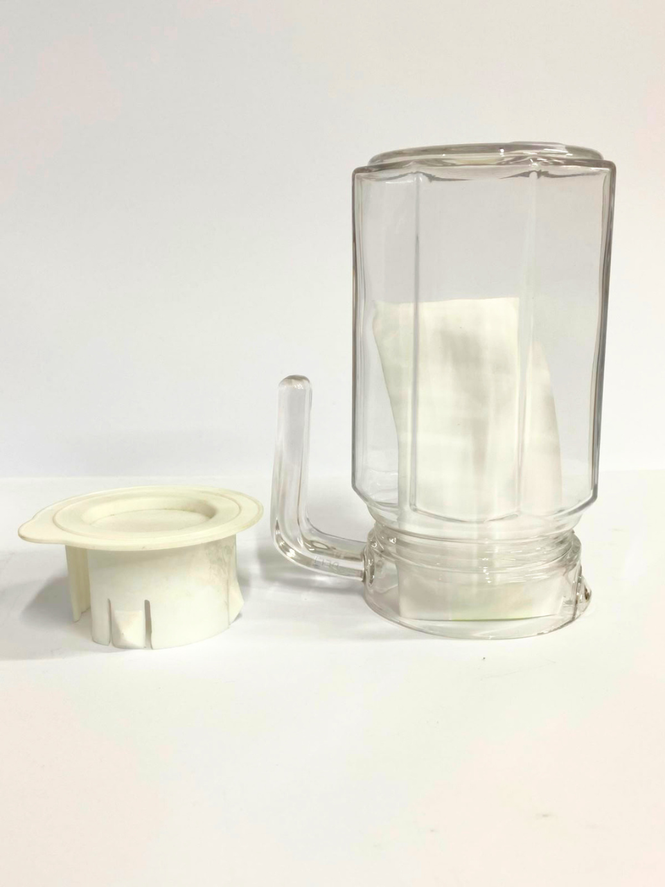650ml Clear Glass Water Jug with Lid – Premium Quality - Dehli glassware