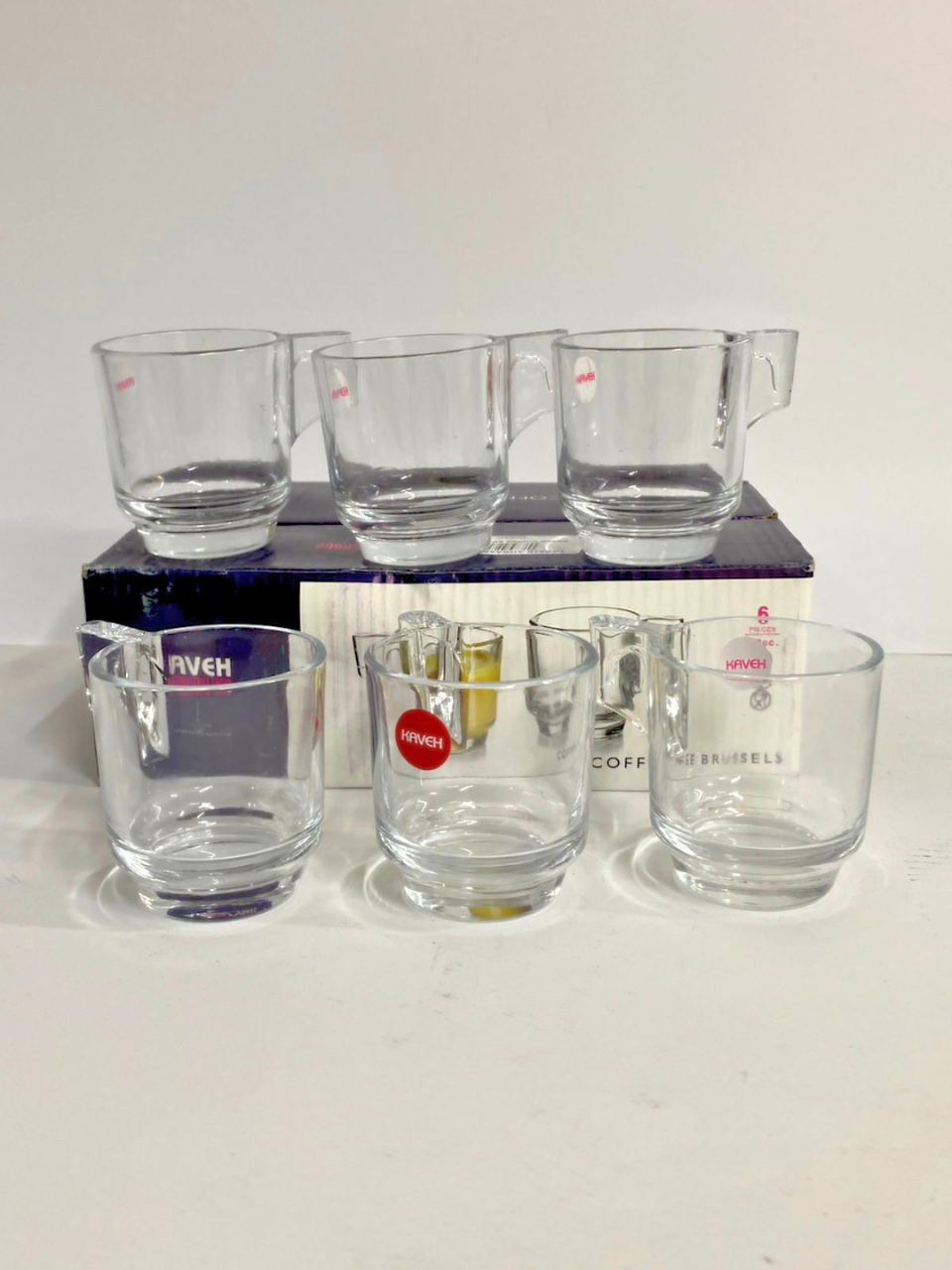 6pc set Qawah & Coffee Shots Glass