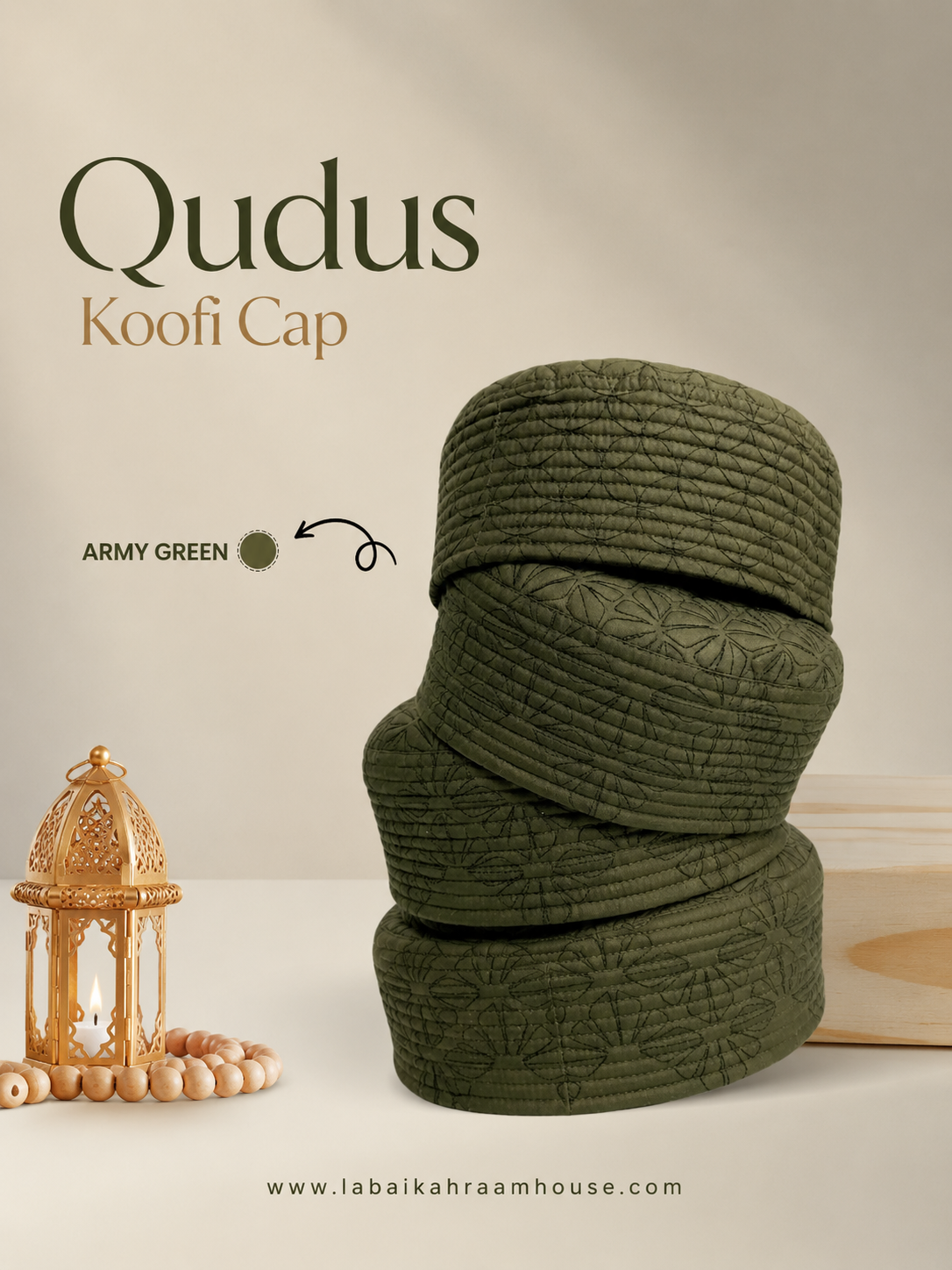 Classic Koofi Namaz Cap Comfort And Style - K8