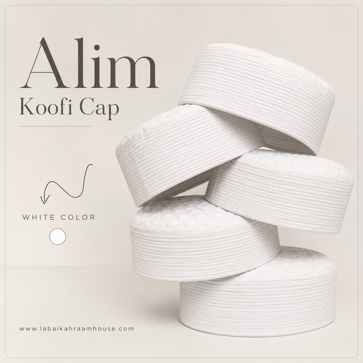 Classic Koofi Namaz Cap Comfort And Style - K14