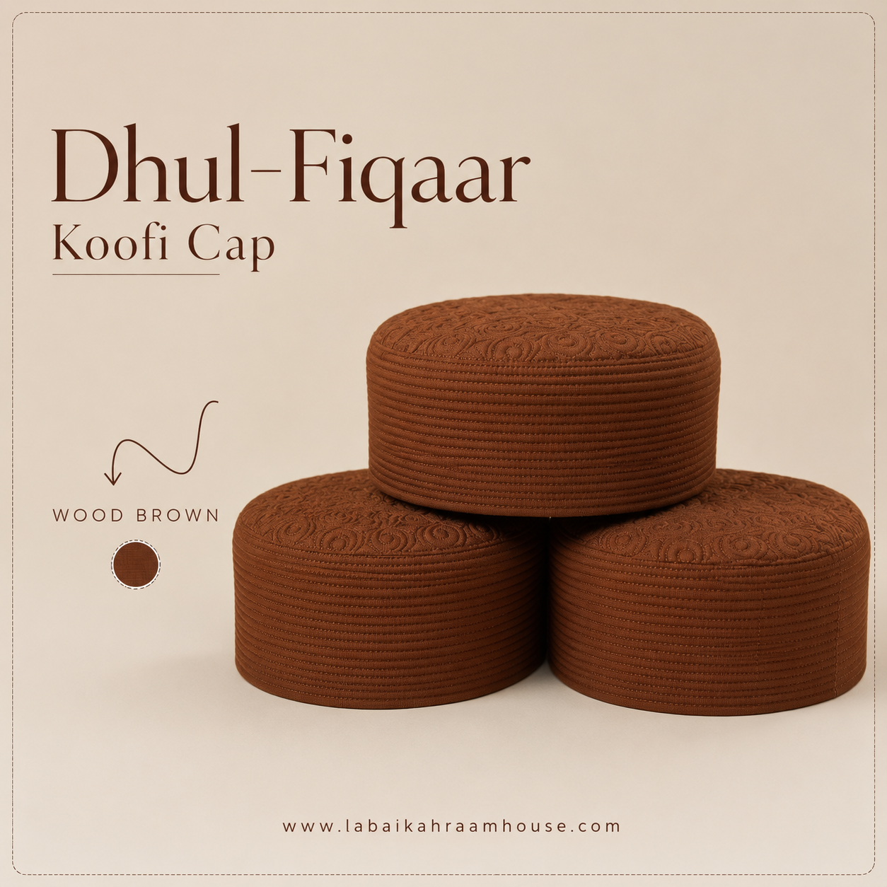 Classic Koofi Namaz Cap Comfort And Style - K9
