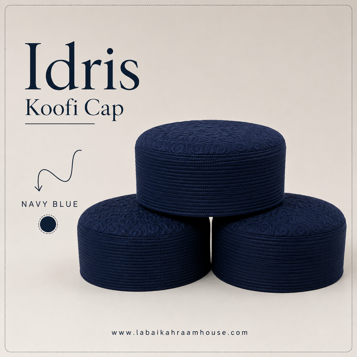 Classic Koofi Namaz Cap Comfort And Style - K10