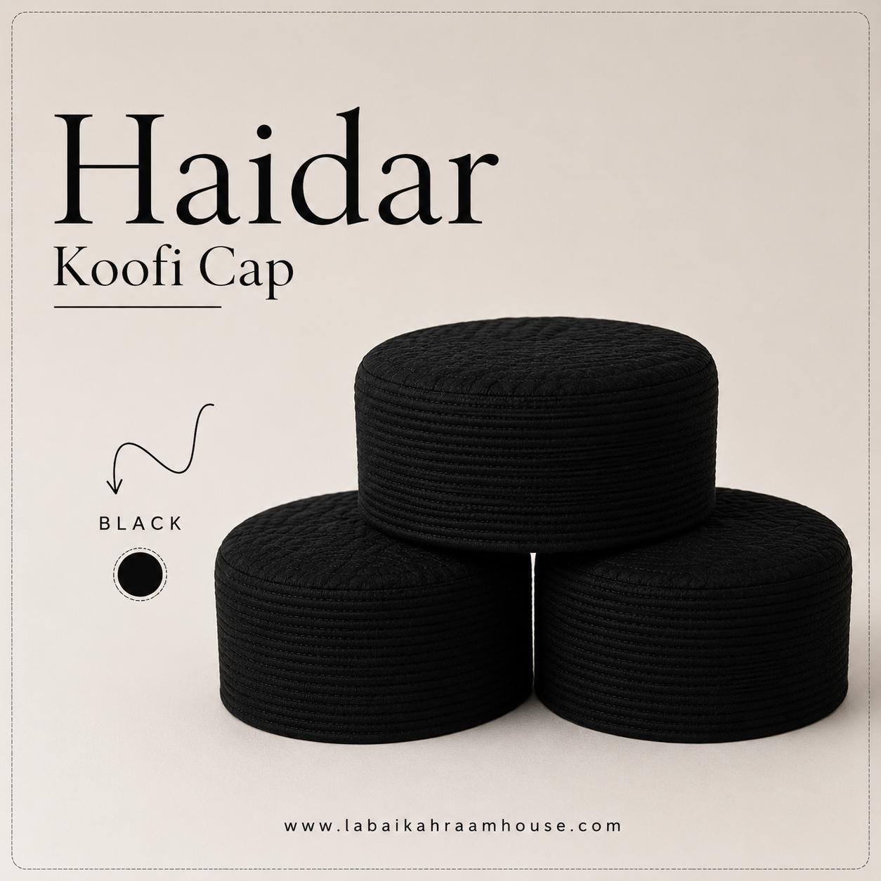 Classic Koofi Namaz Cap Comfort And Style - K11