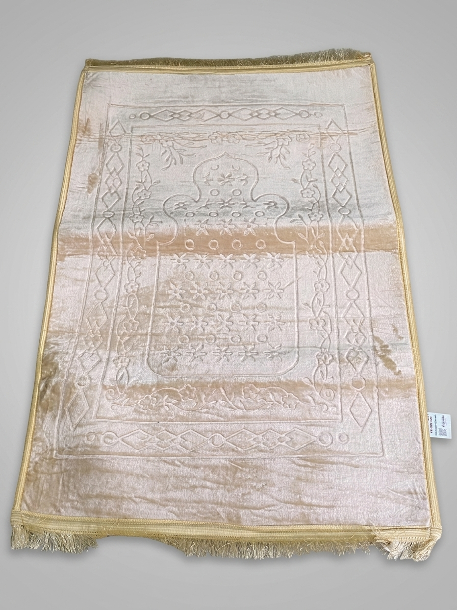 Silk Double Shaded  PRINTED PRAYER MAT