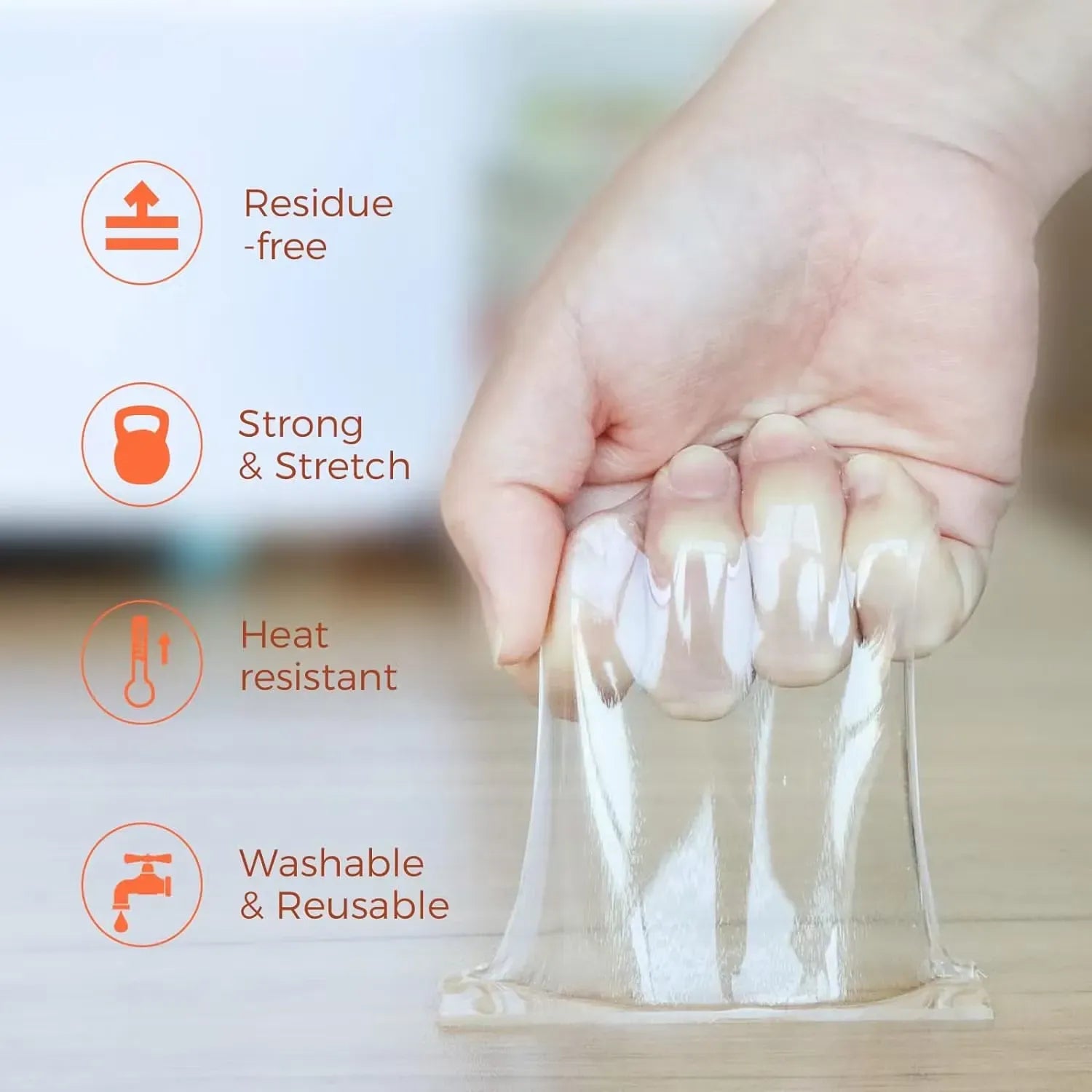 Nano Double-Sided Adhesive Strong Waterproof Grip Reusable Nano Tape