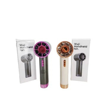 USB Rechargeable Handheld Fan - 5 Speed Mini Fan with Digital Display