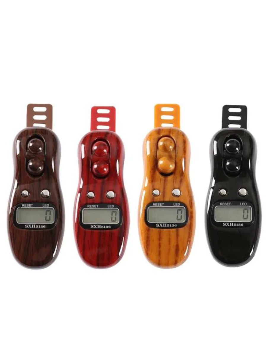 New Digital Tasbih With LED Mini Electronics Battery Replaceable Tally Counter Ring Tasbeeh