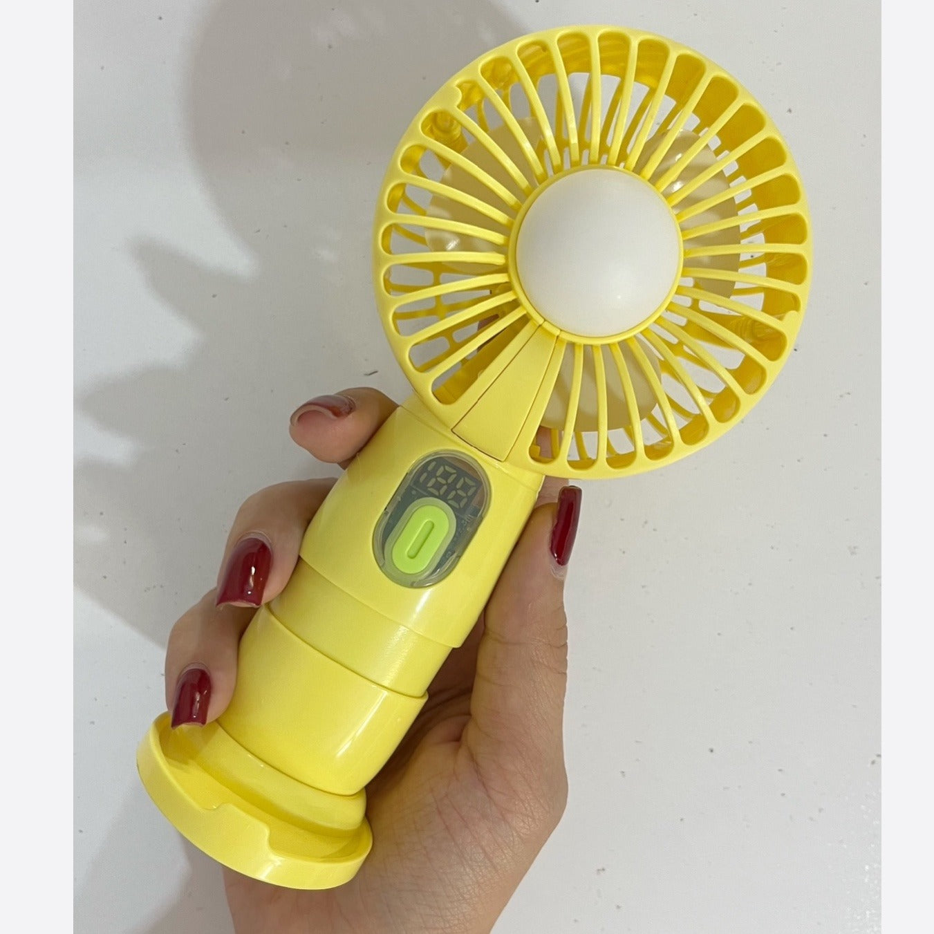 USB Fan,portable fan, Powerful hand fan to dry makeup, Rechargeable Mini Fan 5-in-1 Mini Fan
