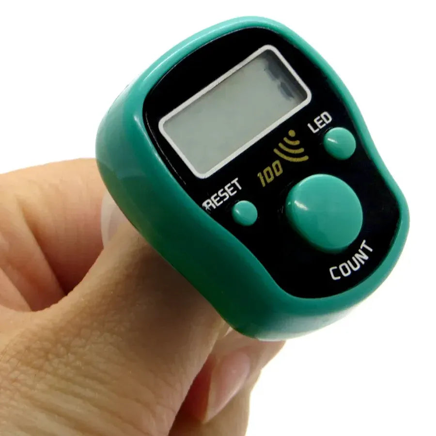 New Digital LED Finger Tally Counter Tasbih