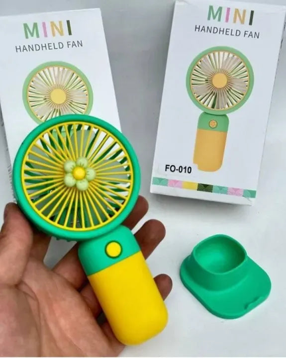 USB Fan,portable fan, Powerful hand fan 2 hours  to dry makeup, Rechargeable Mini Fan school , colleges , bus