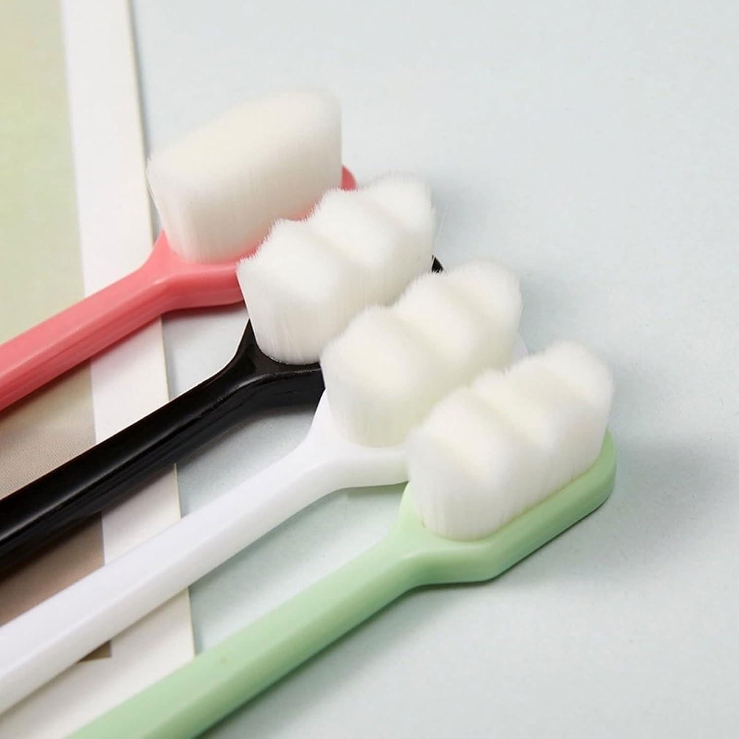 travel toothbrush  microfiber model toothbrush manual soft toothbrush for tooth oral rubber