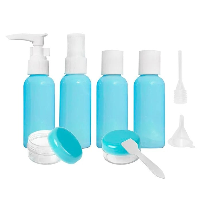Travel bottle with 9 pieces  set Eco-Friendly Plastic Products Travel Liquid