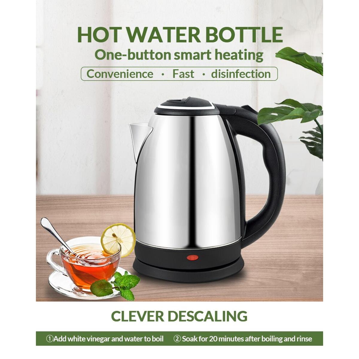 RAF KT-200 Electric Kettle (2.0 Ltr) Concealed – Steel Body