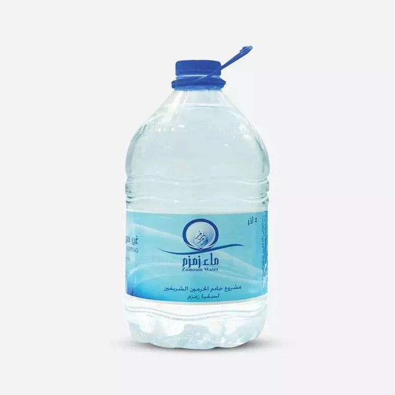 ORIGINAL  100% PURE ZAM ZAM WATER – 5 LITER BOTTLE