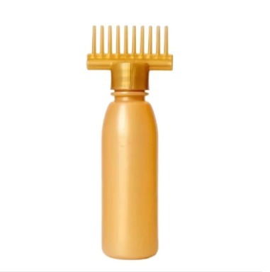 Hair Oil Bottle with Comb | Best Hair Oil Comb Applicator Hair Oiling and Coloring