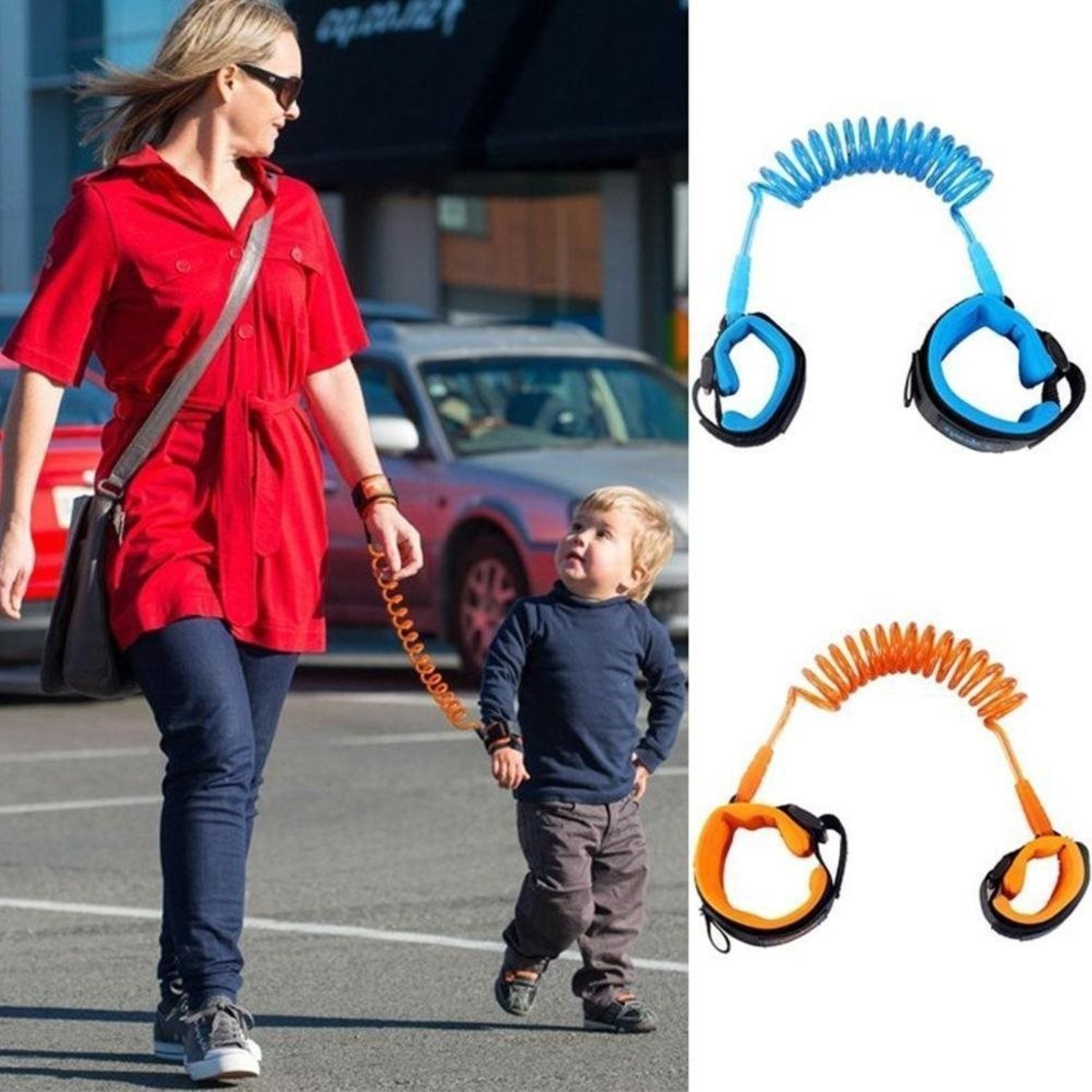 Baby Child Anti Lost Wrist Link Safety Harness Strap Rope for hajj and umrah and traveling