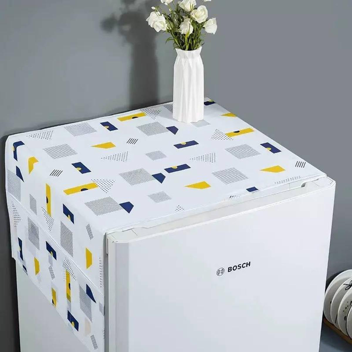 Waterproof Refrigerator Dust Cover Household Freezer Storage Bags Home-Multicolour